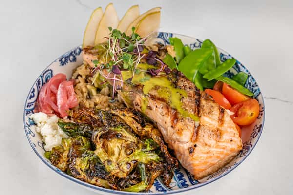 salmon bowl