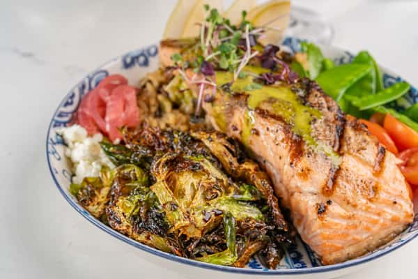 salmon bowl