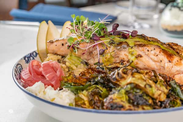 salmon bowl