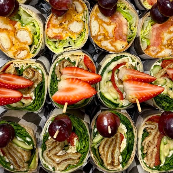 Catered Wraps Lunch Catering from The Sexy Salad