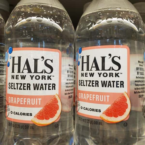 Hal's Grapefruit Seltzer