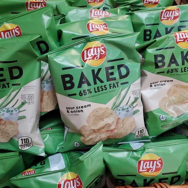 Baked Lay's Chips - Sour Cream & Onion 