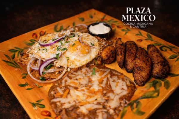 Chilaquiles con Huevos