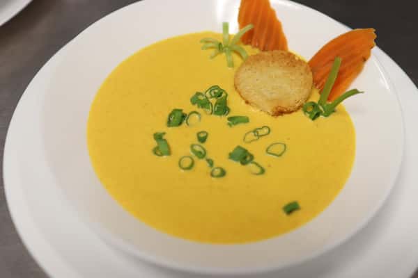 Creamy Carrot Ginger Soup