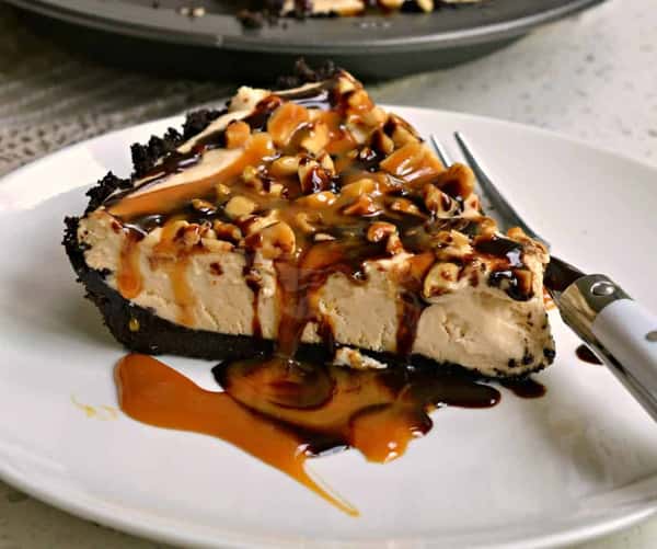 Peanut butter mousse pie