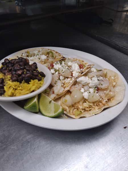 key west shrimp and scallop tacos