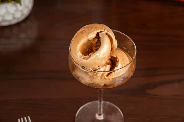 Sea Salt Carmel Gelato with Kahlua