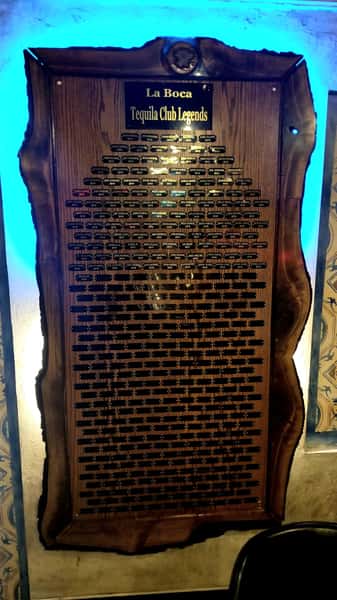 tequila plaque
