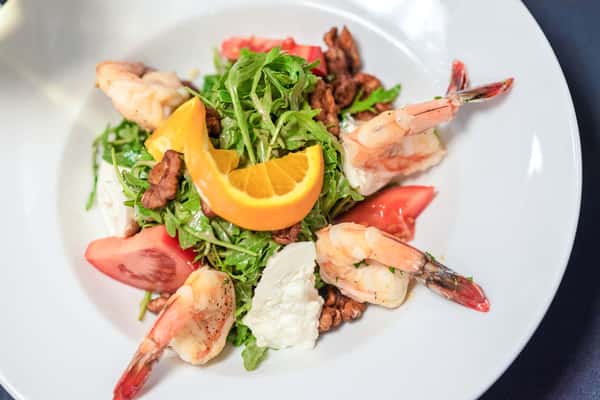 arugula & burrata
