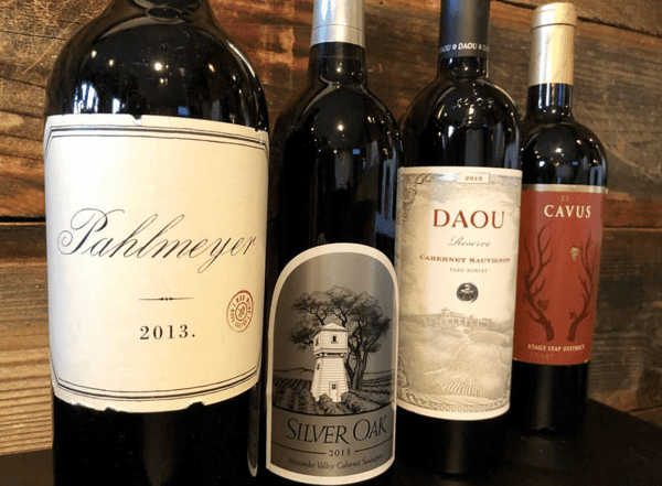 bottles of wine
