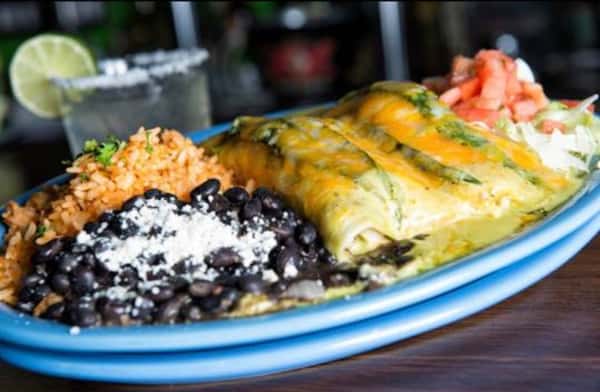 Chicken Poblano Enchiladas