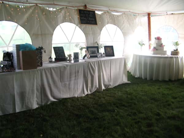 Event - inside the tent