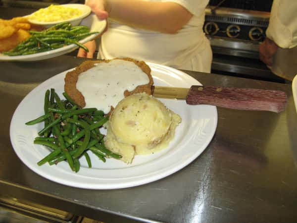 Chicken Fried Steak Main Menu Main Menu Red Cabin at Green Acres
