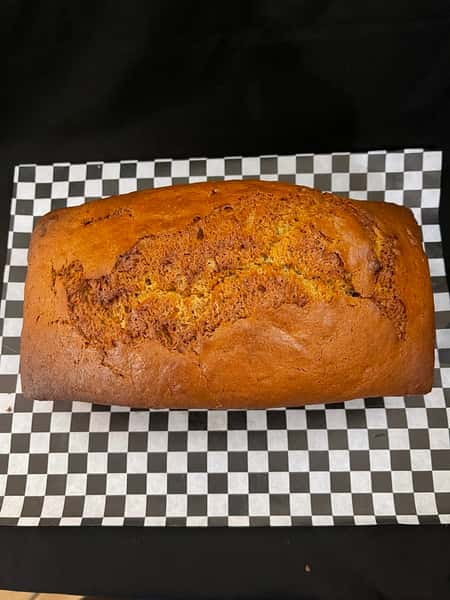 Loaf of banana bread