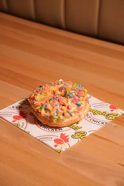 Fruity Pebbles Donut