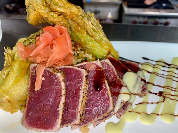 Shiso Dusted Ahi Tuna