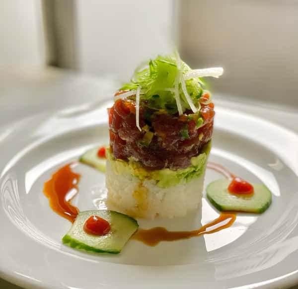 plated appetizer