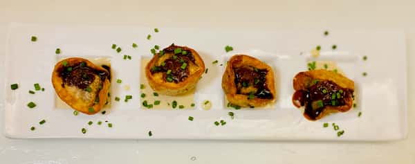 plated appetizer