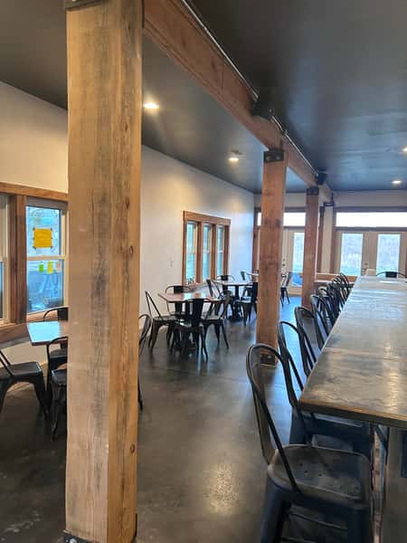Interior dining area