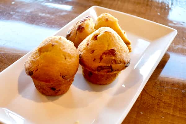 Bacon & Cheddar Corn Muffins