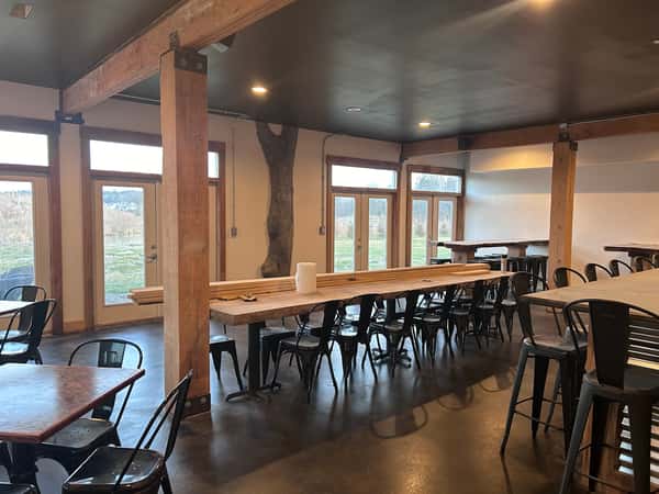Interior dining area