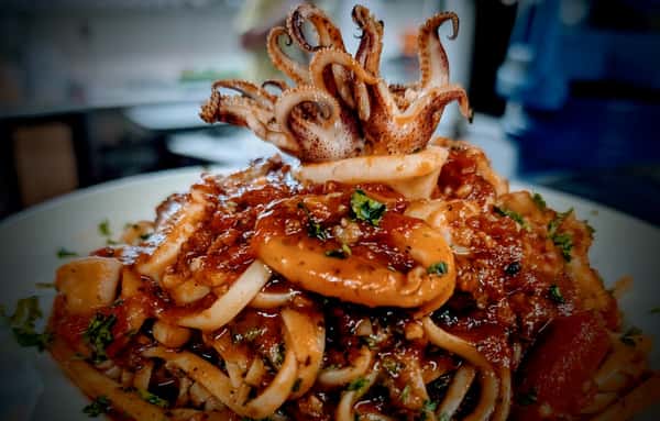 Linguini With Calamari (Squid)
