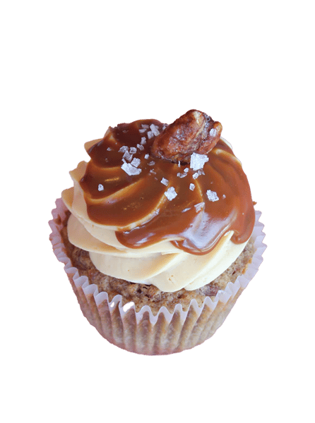 Gooey Salted Pecan (Cupcake)