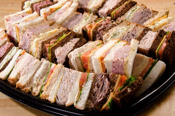 Large Double Decker Sandwich Tray Perry Hill Catering Menu Chappy s 