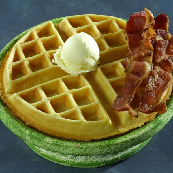 Golden Malted Waffle
