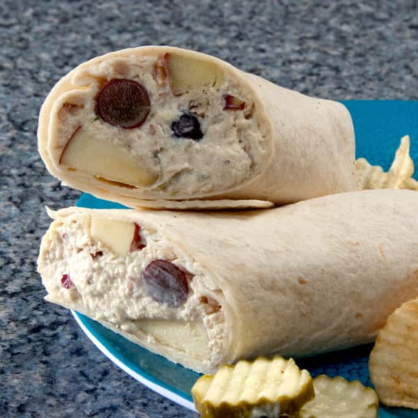 Chicken Salad Apple Wrap