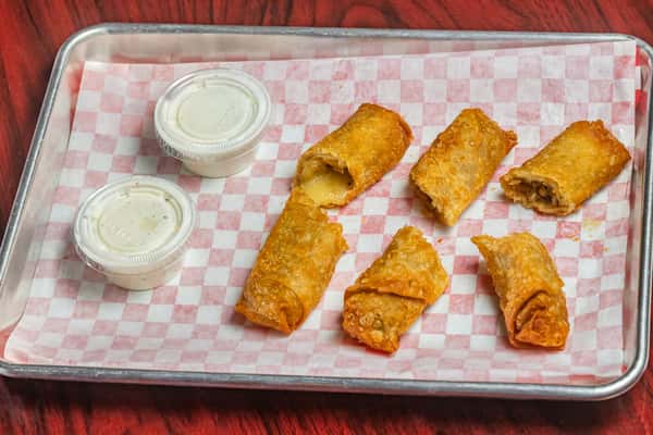 Boudin Egg Rolls