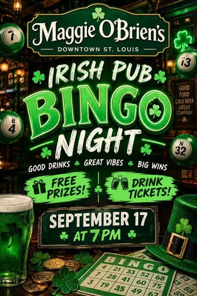 Maggie O'Brien's Bingo