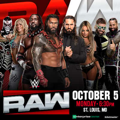 WWE RAW@ Enterprise Center