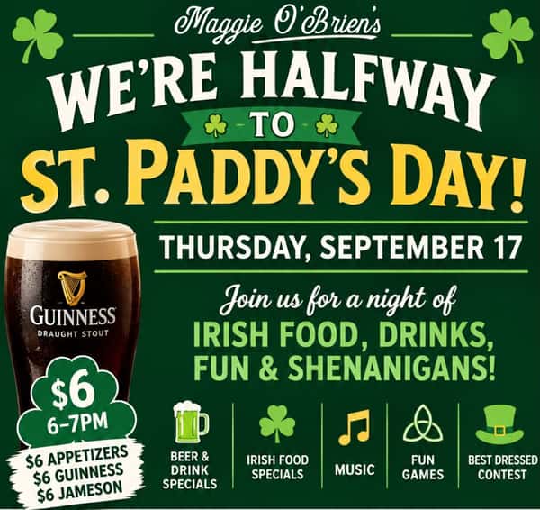 Halfway to St. Paddy's Day Maggie O'Brien's St. Louis, MO