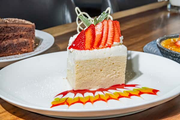 Tres Leche Slice