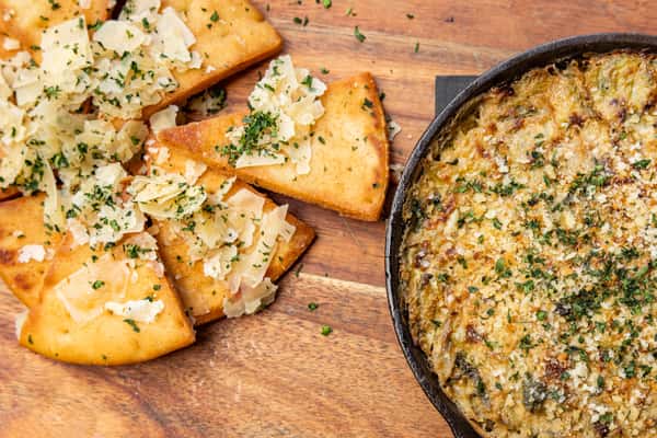 Brussel & Artichoke Dip