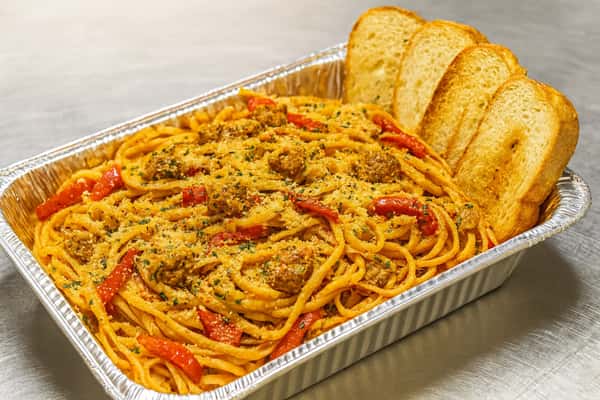 Italian Sausage Roasted Red Pepper Tray