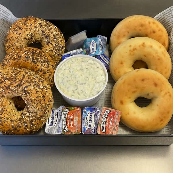 Bagel & Cream Cheese Tray
