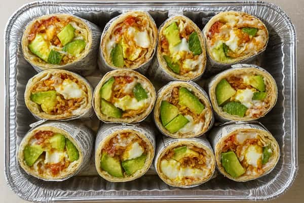 Breakfast Burrito Tray