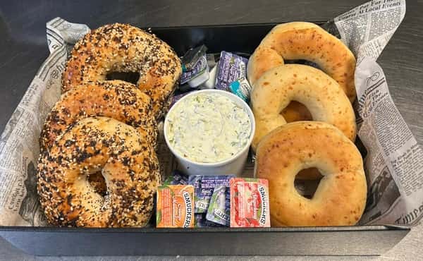 Bagel & Cream Cheese Tray