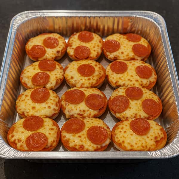 Pizza Bagels Tray