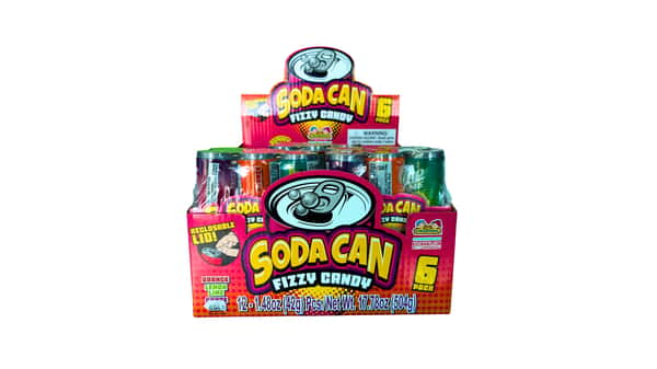 Soda Can Fizzy Candy