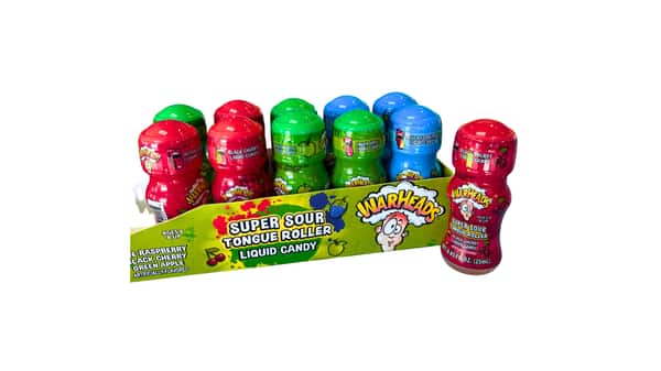 Warheads Super Sour Tongue Roller Blue Raspberry