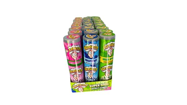 Warheads Super Sour Spray Candy Blue Raspberry