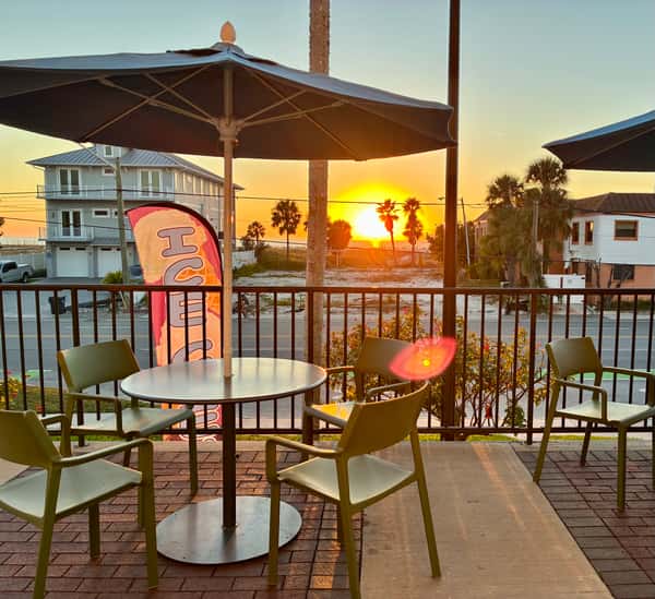 Planet Ice Cream Sunset Photo