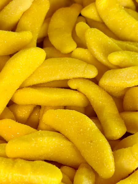 Gummy Bananas