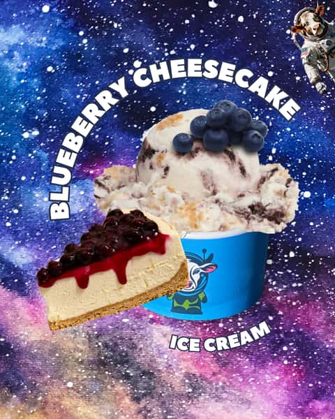 Blueberry Cheesecake Ice Cream