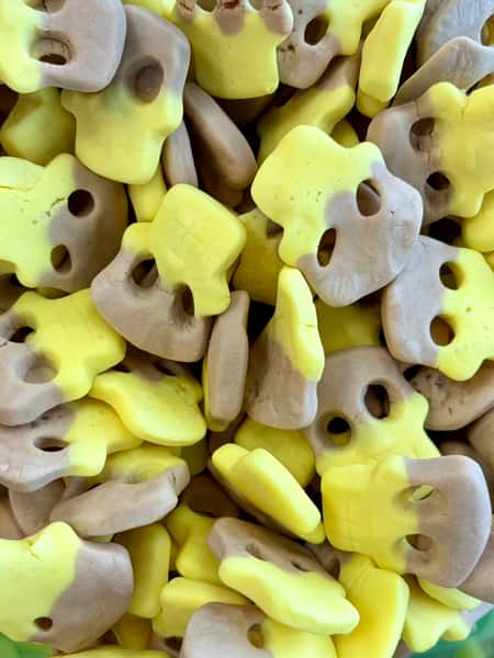 Banana Toffee Skulls