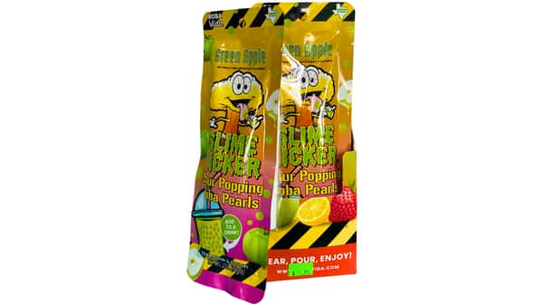 Slime Licker Popping Boba Pearls Sour Green Apple