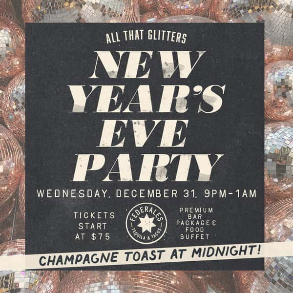 All That Glitters New Year's Eve Party